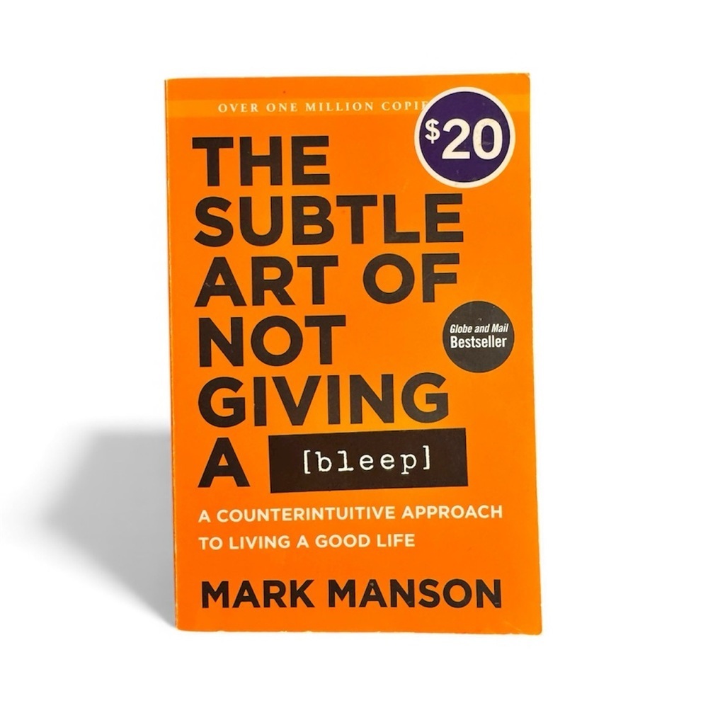 (3 For $20) The Subtle Art Of Not Giving a * Book